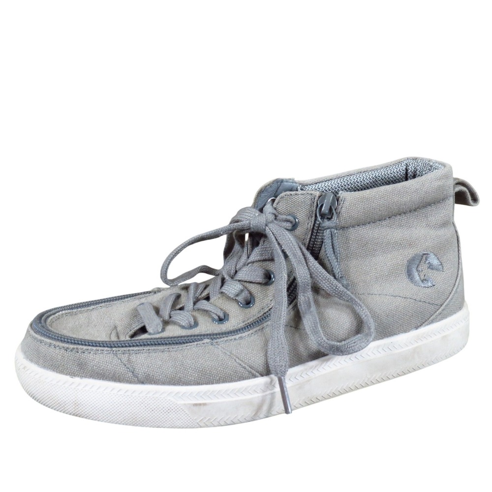 BILLY Classic D R II High‎ Boys High Top Shoe Size 5 Casual Wide Gray Textile